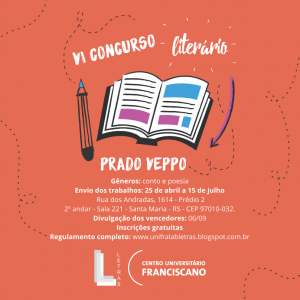 VI Concurso Literário Prado Veppo