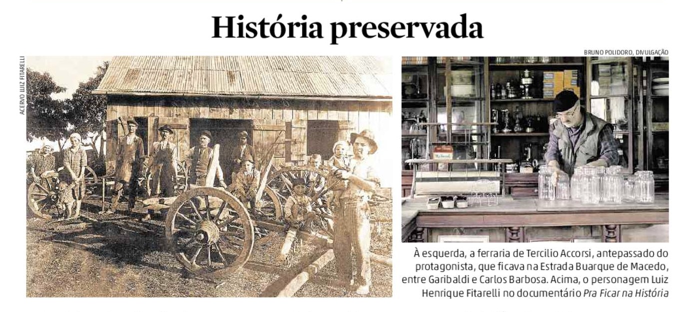 Garibaldi no lançamento de “O Filme da Minha Vida” - Melhor do Sul