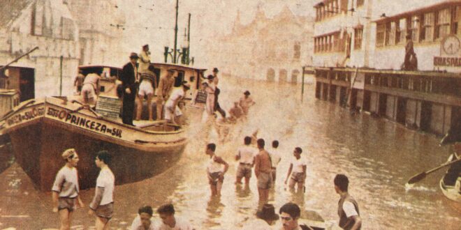 MAR ABERTO | A Enchente de 1941 vista (e mostrada) pela Revista do Globo